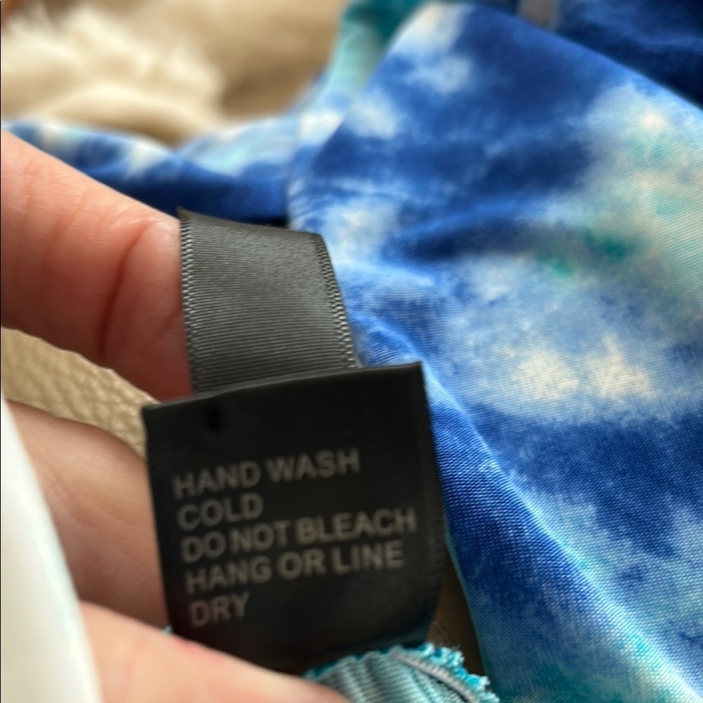 Blue Tie-Dye Jumpsuit - Picture 11 of 13